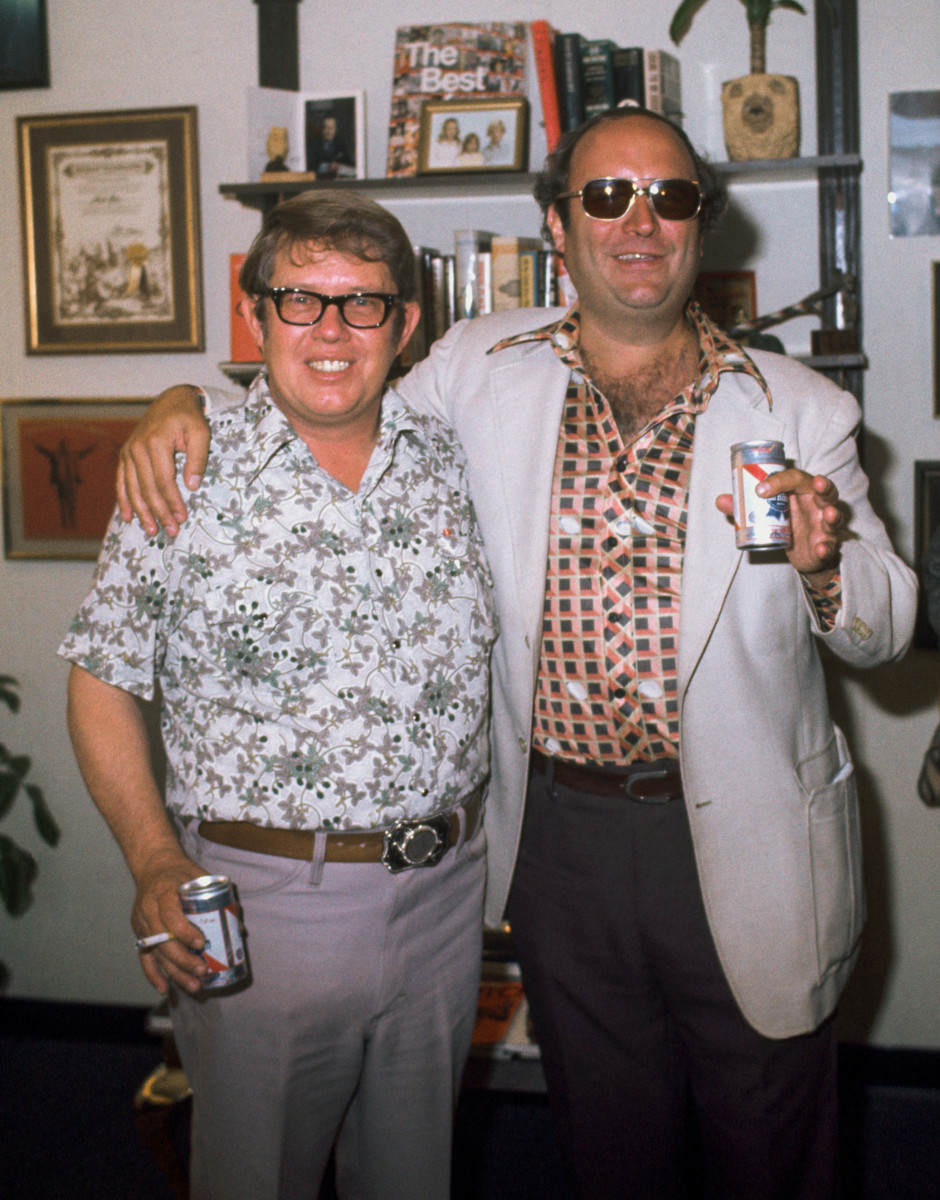 Axthelm threw back PBRs in 1977 with the First Brother, Billy Carter (left), whom he profiled for Newsweek.